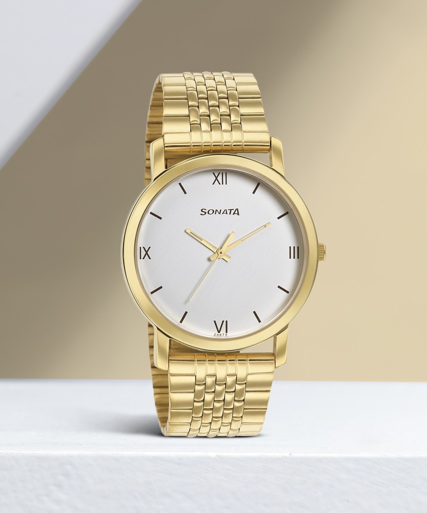 Golden shop sonata watch