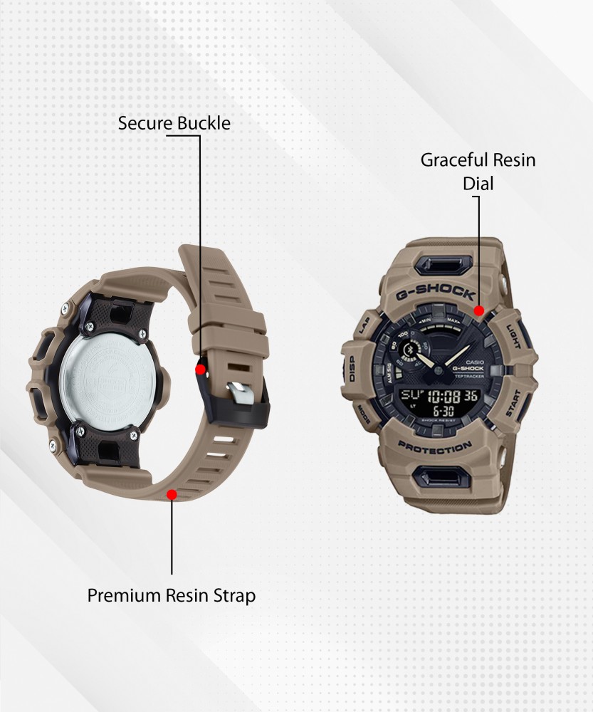 CASIO GBA 900UU 5ADR G SHOCK Dial Brown Resin Strap Analog Digital Watch For Men Buy CASIO GBA 900UU 5ADR G SHOCK Dial Brown Resin Strap Analog Digital Watch For Men G1250 GBA 900UU 5ADR Online at Bes...