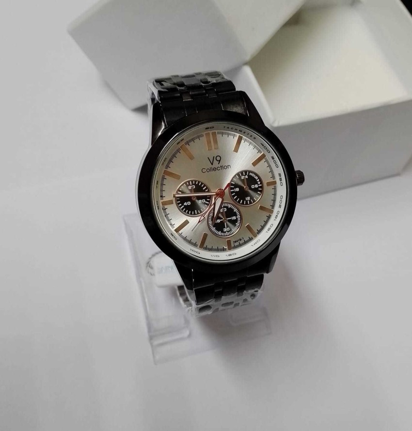 V9 collection watch black price new arrivals