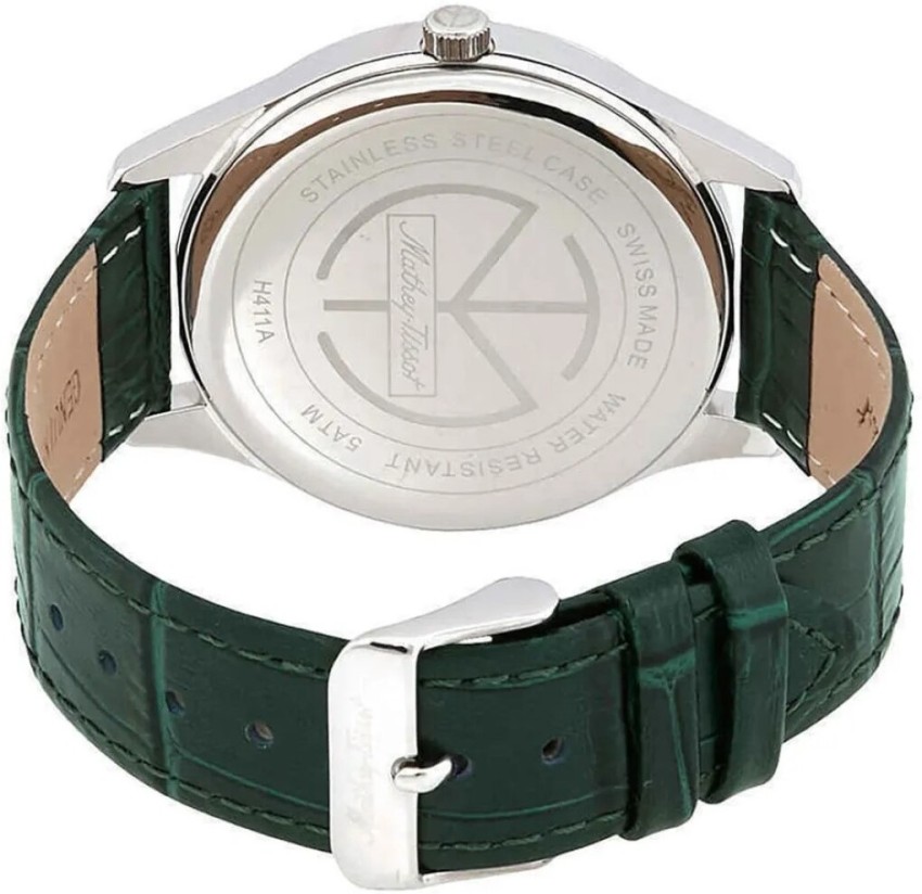 Mathey Tissot H411AV Urban Swiss Made Quartz Green Dial Analog