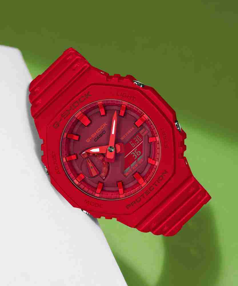 G shock cheap red watch price