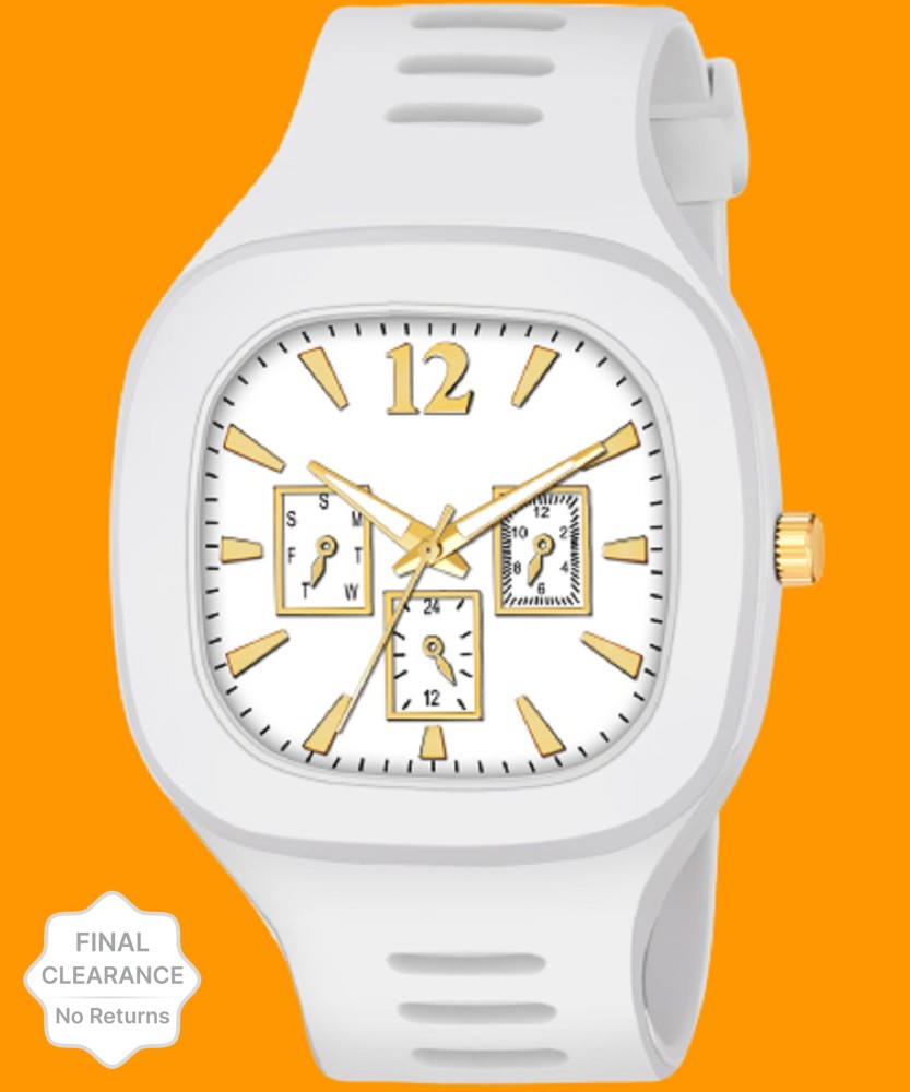 White watch flipkart hot sale