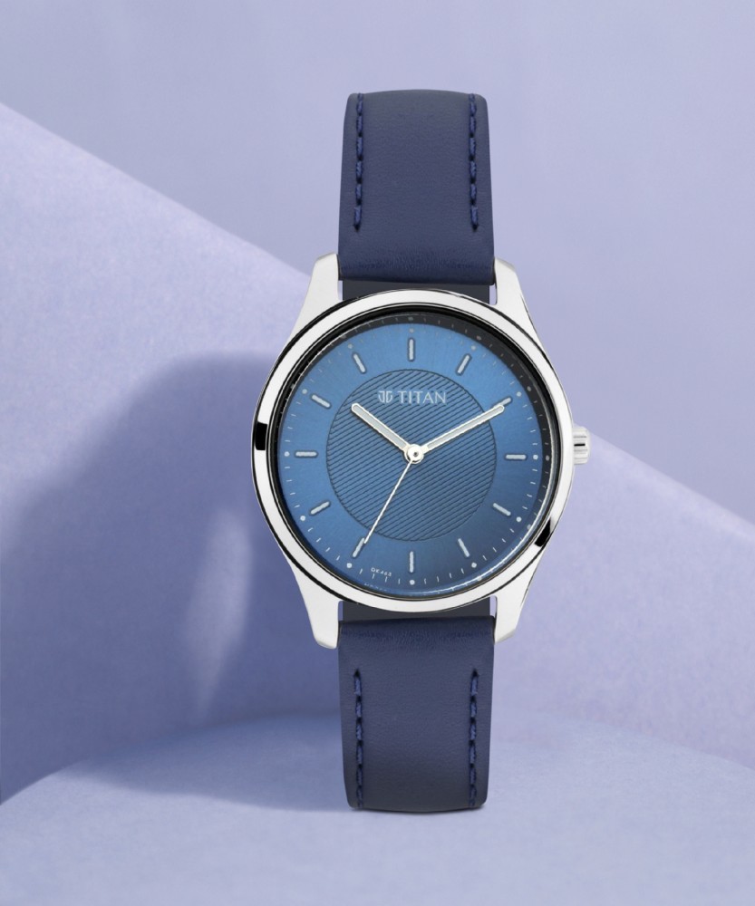 Titan discount blue watches