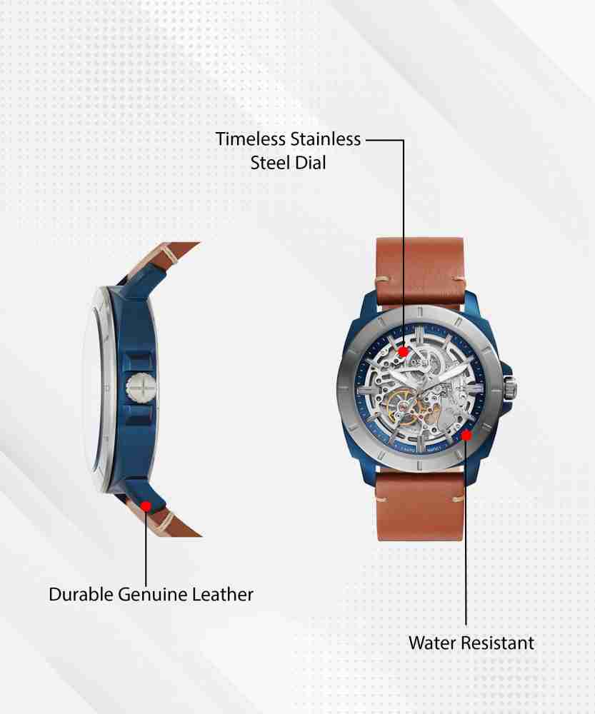 Privateer sport mechanical luggage leather watch online