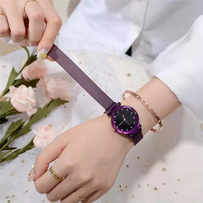 Zoroba Zoroba Magnet Buckle Starry sky Quartz Watches For Women And Girls Analog Watch For Men Buy Zoroba Zoroba Magnet Buckle Starry sky Quartz Watches For Women And Girls Analog