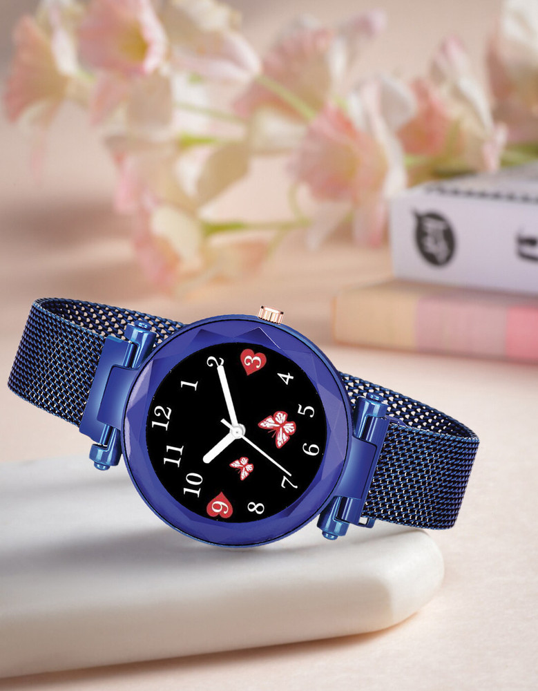 Magnet watch blue colour shop