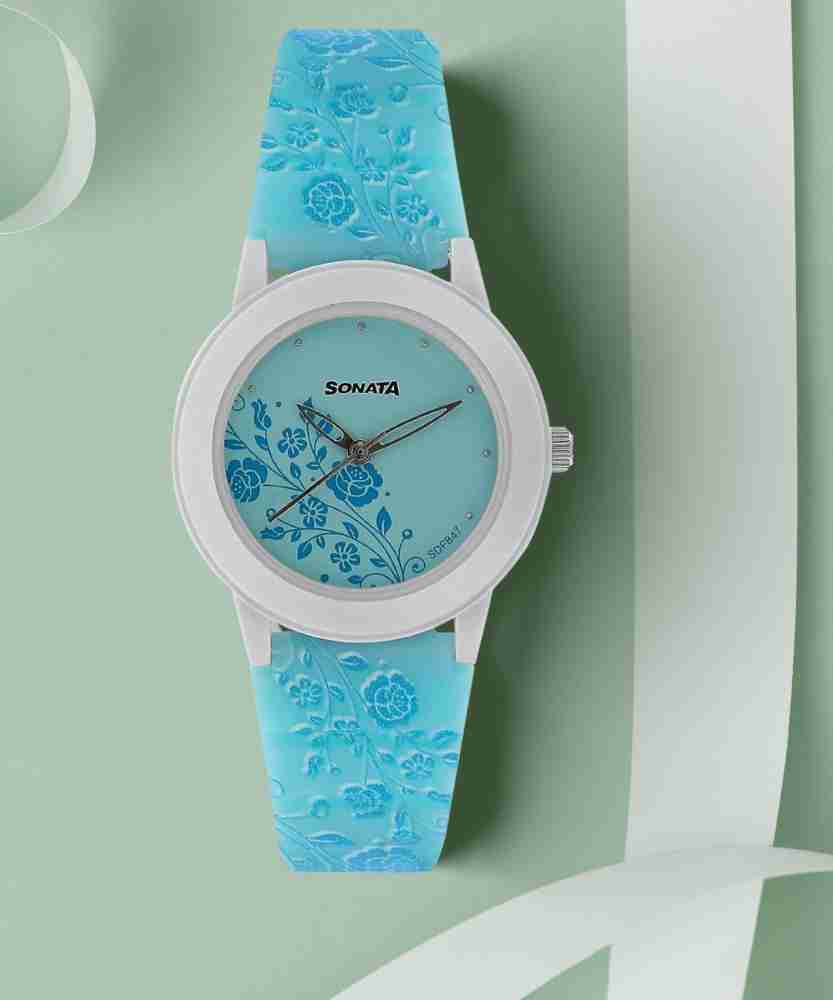 Sonata floral clearance valentine watches