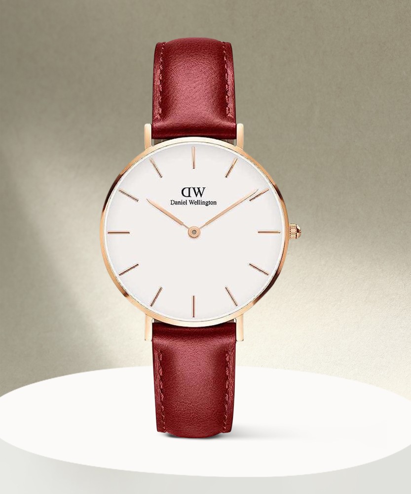 Daniel wellington best sale red strap