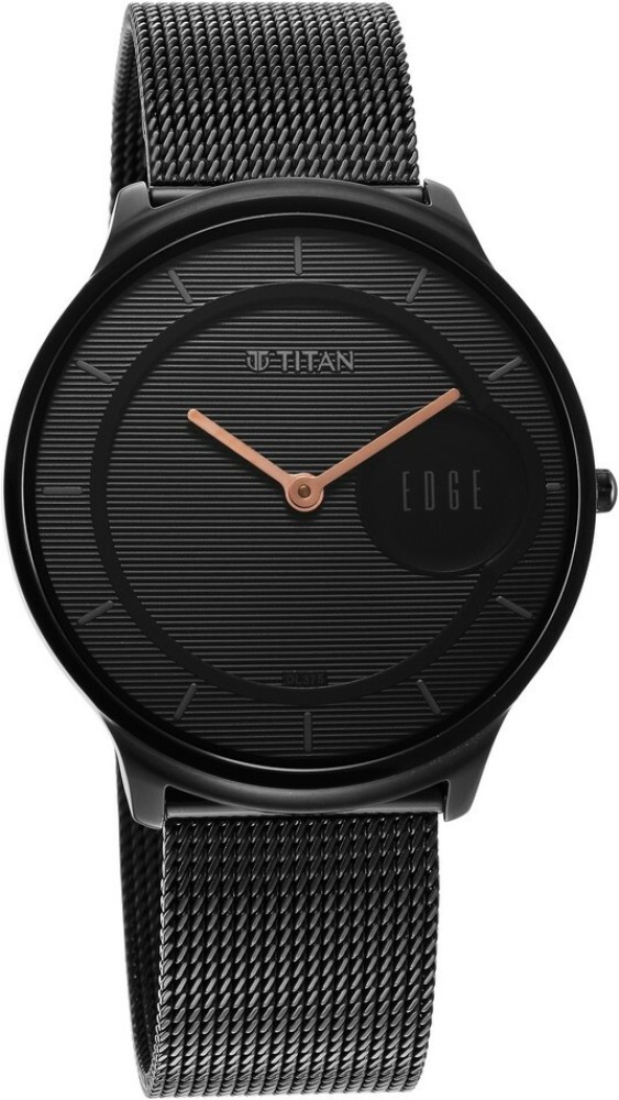 Titan 1843Nm02 Dk553 Edge Base Line Analog Watch For Men Buy