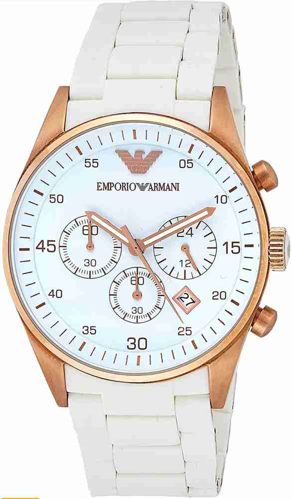 CANDYVILLA Emporio Armani Men s AR5919 Sport White Dial Watch FIRST EDITION Analog Watch For Men Buy CANDYVILLA Emporio Armani Men s AR5919 Sport White Dial Watch FIRST EDITION Analog Watch