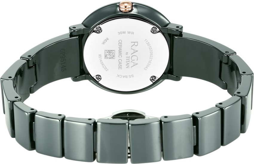 Titan raga shop ceramic watch