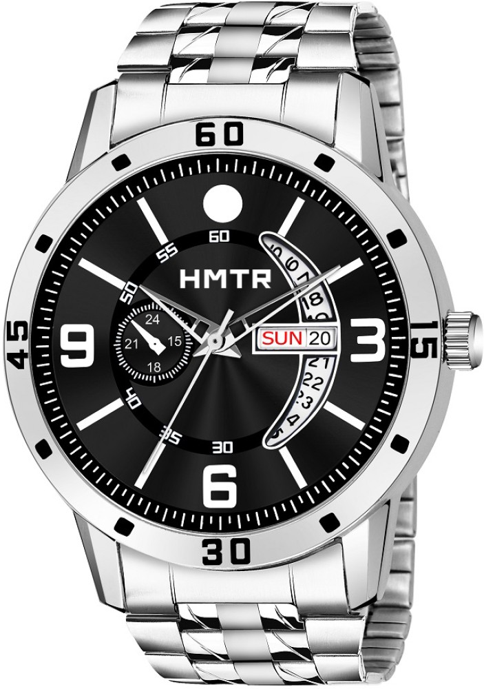 HMTr BLACK DAY AND DATE WORKING Analog Watch - For Men - Buy HMTr BLACK DAY  AND DATE WORKING Analog Watch - For Men 7106-BLACK Online at Best Prices in  India