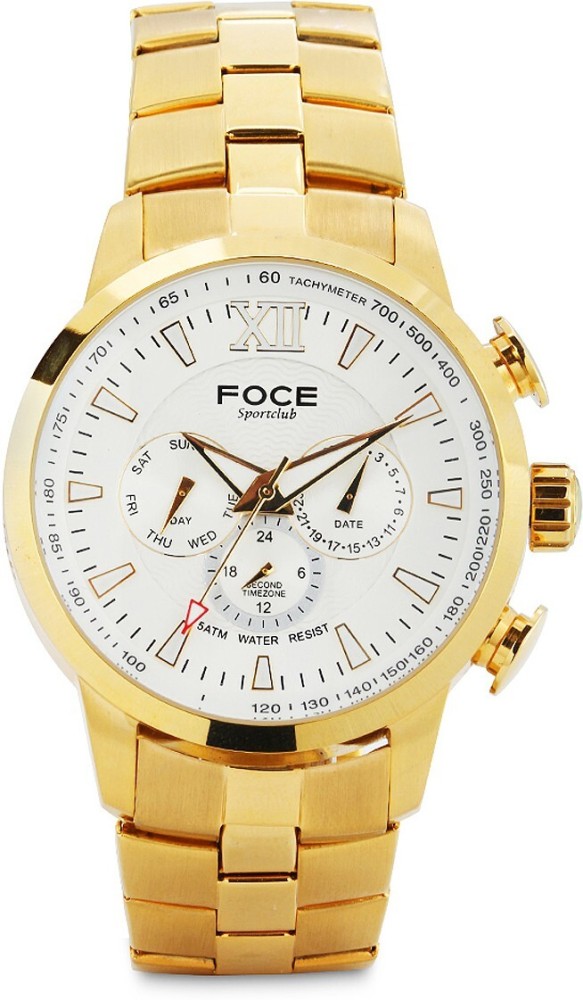 Foce gold 2024 plated watches price