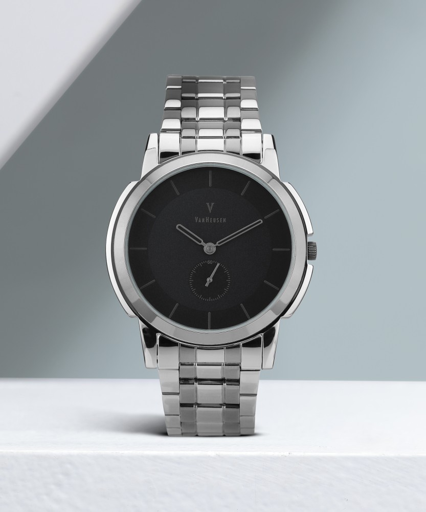 Van heusen hotsell stainless steel watch