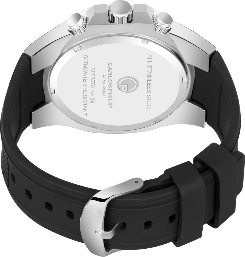 Carlos Philip Analog Watch For Men Buy Carlos Philip Analog Watch For Men Navigator Series 03357A 01 Online at Best Prices in India Flipkart
