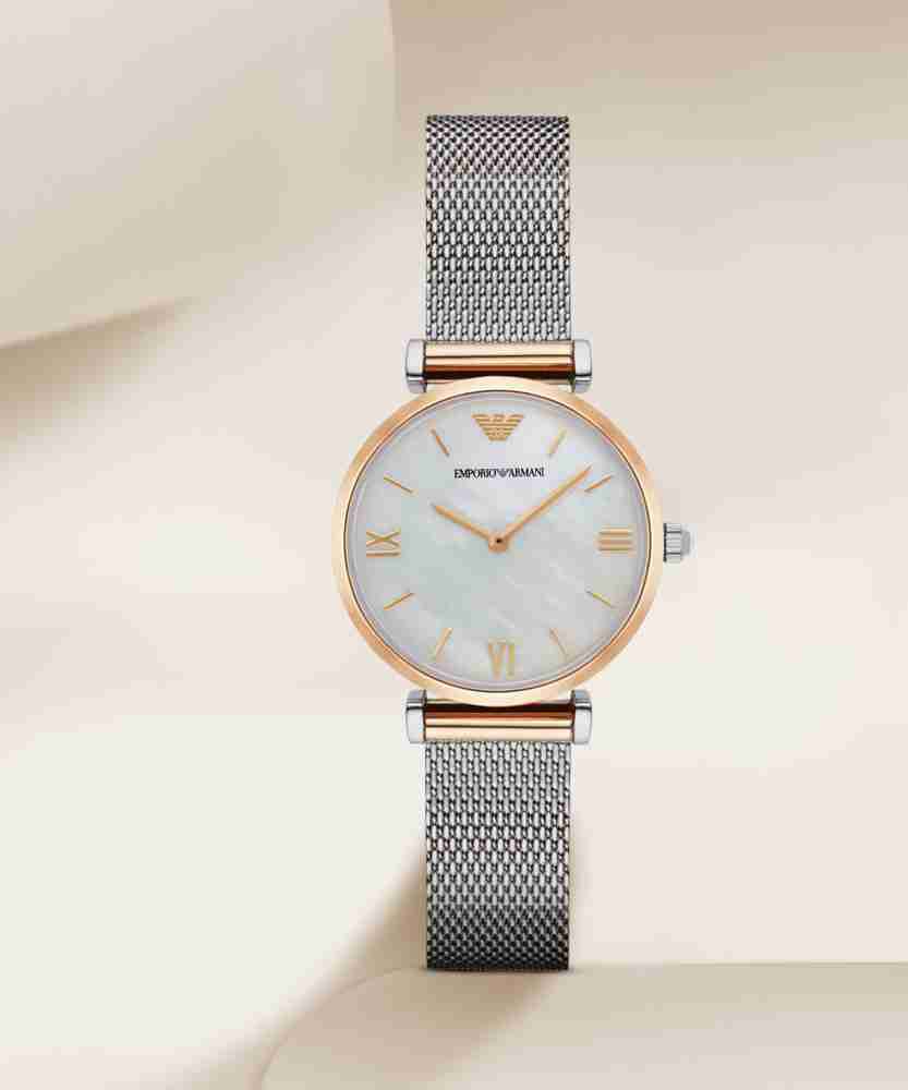 Buy EMPORIO ARMANI Retro Analog Watch For Women AR2068