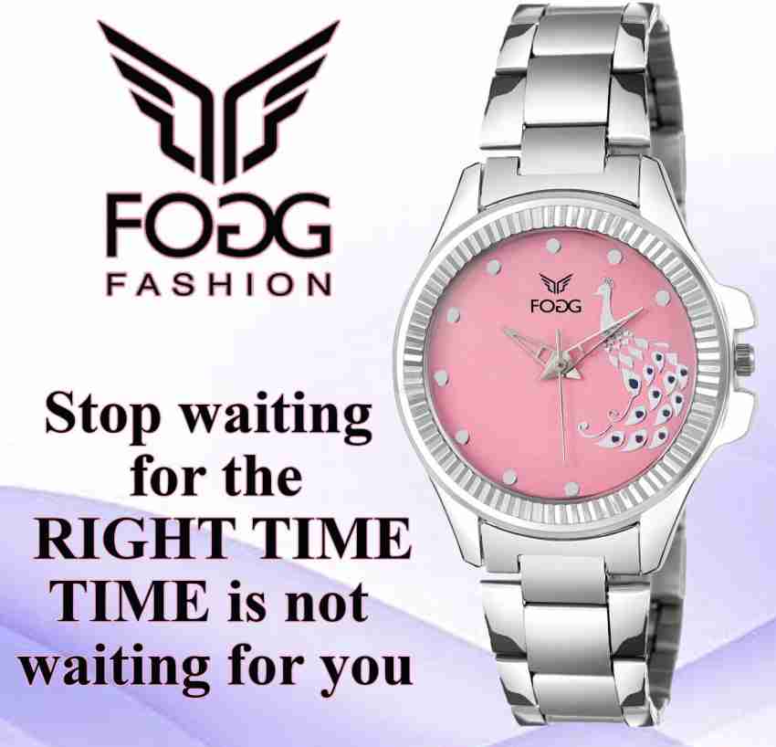 FOGG Modish Analog Watch For Women Buy FOGG Modish Analog Watch For Women 4044 PK Online at Best Prices in India Flipkart