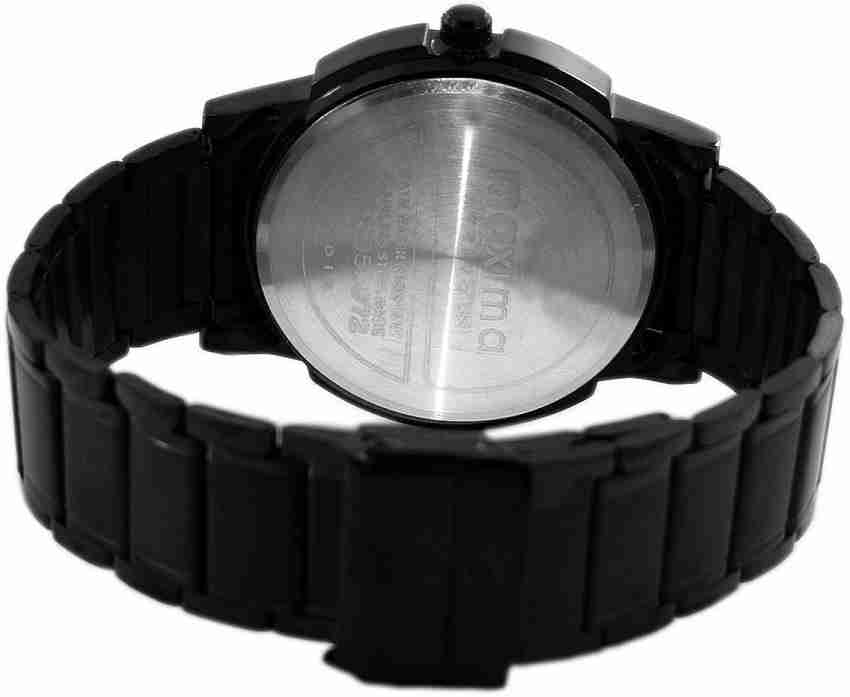 Maxima black hotsell chain watches