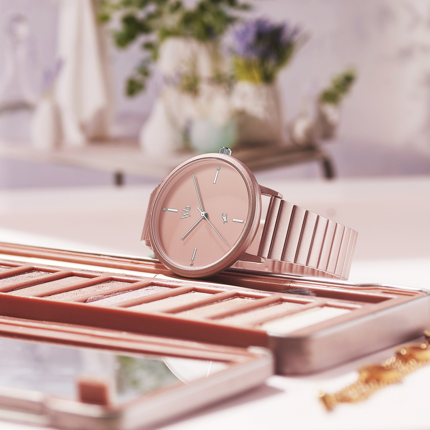 Fastrack pink strap watch deals