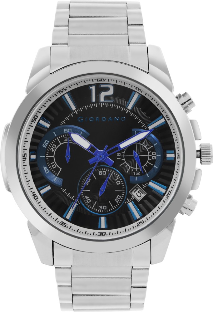 Giordano analog blue dial men's clearance watch