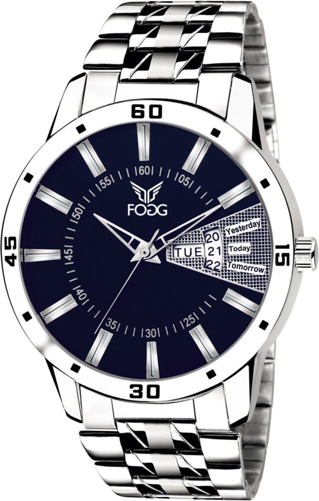 FOGG Day and Date Analog Watch For Men Buy FOGG Day and Date Analog Watch For Men 2038 BL Online at Best Prices in India Flipkart