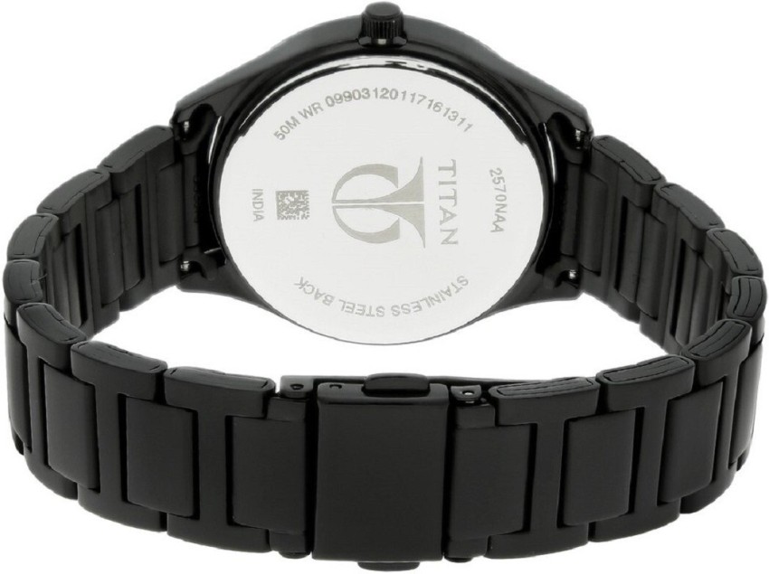 Titan ladies discount watches black strap