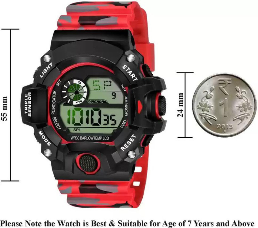 Boys red watch new arrivals
