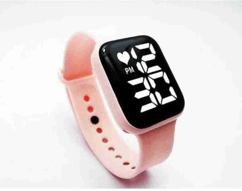 styleways pink DIGITAL LED watch with date display New Good Looking Attractive Watch Digital Watch For Women