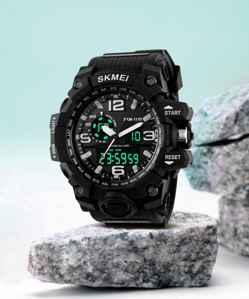 Skmei analog best sale digital watch