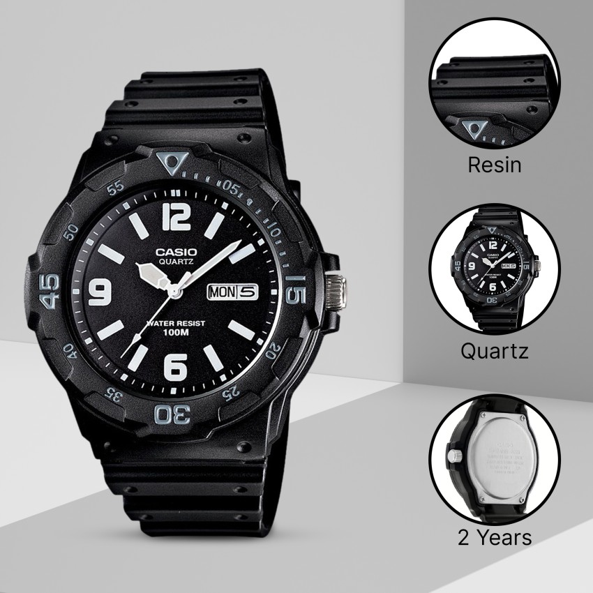 Casio quartz water hot sale resist 100m price