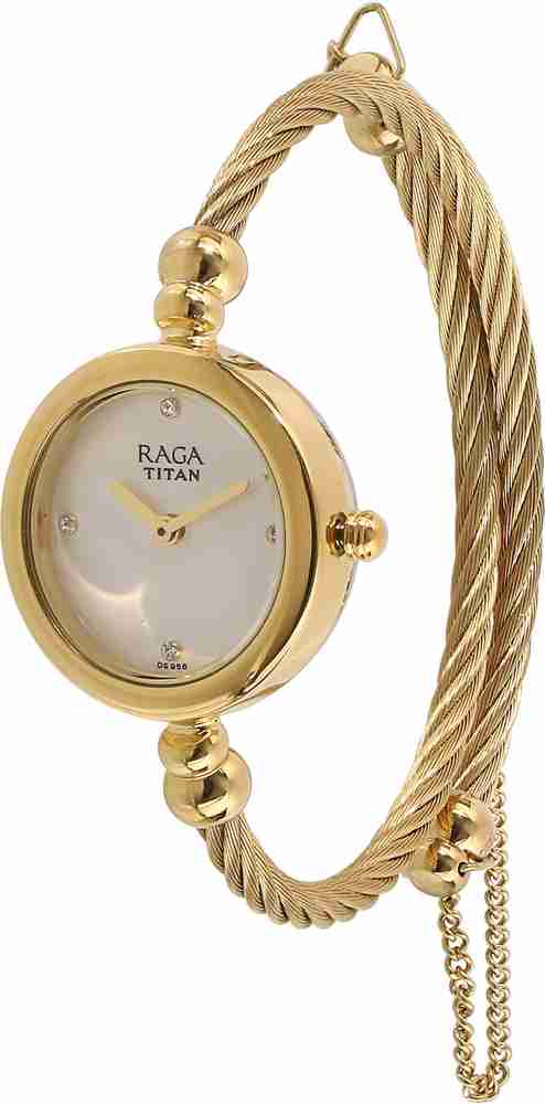 Titan 2586wm01 raga watch hot sale
