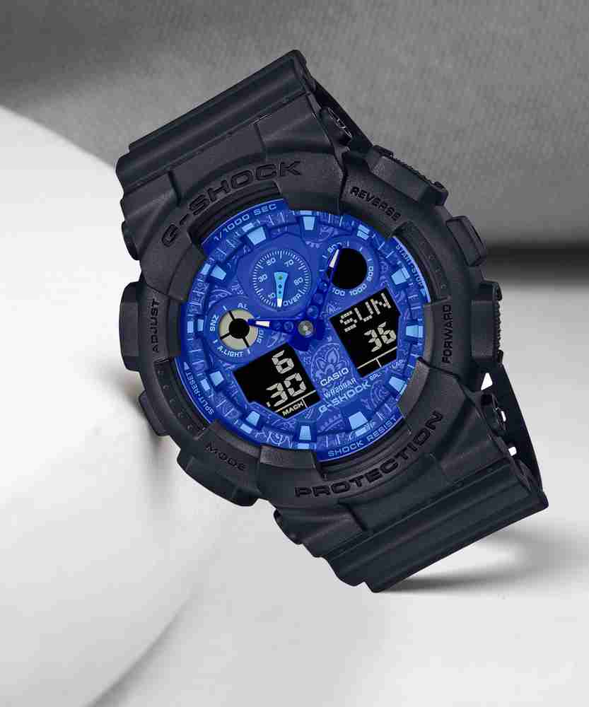 CASIO GA 100BP 1ADR G SHOCK Analog Digital Watch For Men