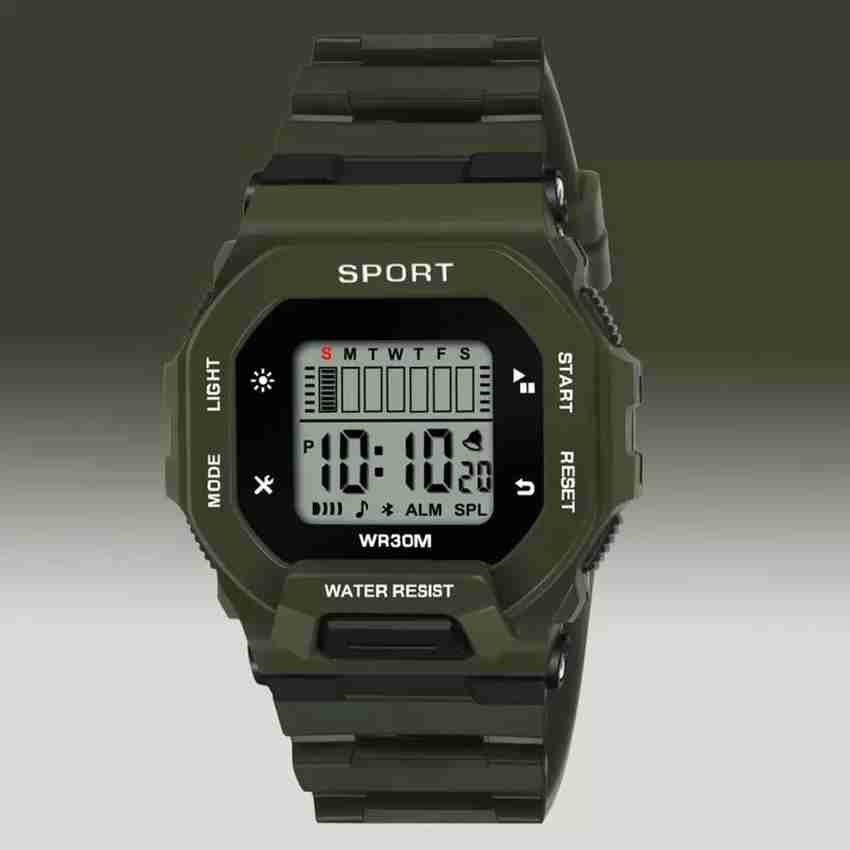 HINIVA WATCHES WR30M Waterproof Sport Digital Square Unisex Watch For Men and Women Digital Watch For Men Buy HINIVA WATCHES WR30M Waterproof Sport Digital Square Unisex Watch For Men and