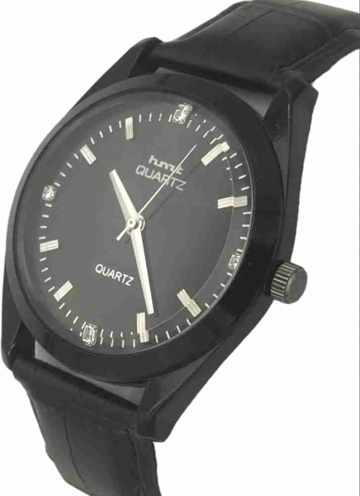 Black colour wrist discount watch