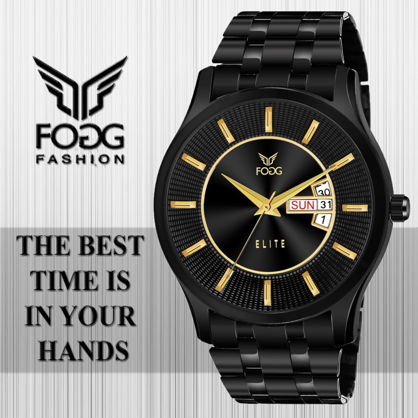 FOGG 2503 BLACK Fogg Elite Series Gold Platted Premium Analog Watch For Men Buy FOGG 2503 BLACK Fogg Elite Series Gold Platted Premium Analog Watch For Men 2503 BLACK Online at Best Prices in India Fl...