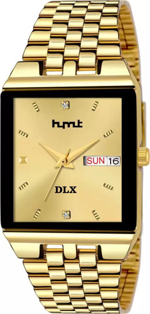 Hmt gold plated on sale watch for mens