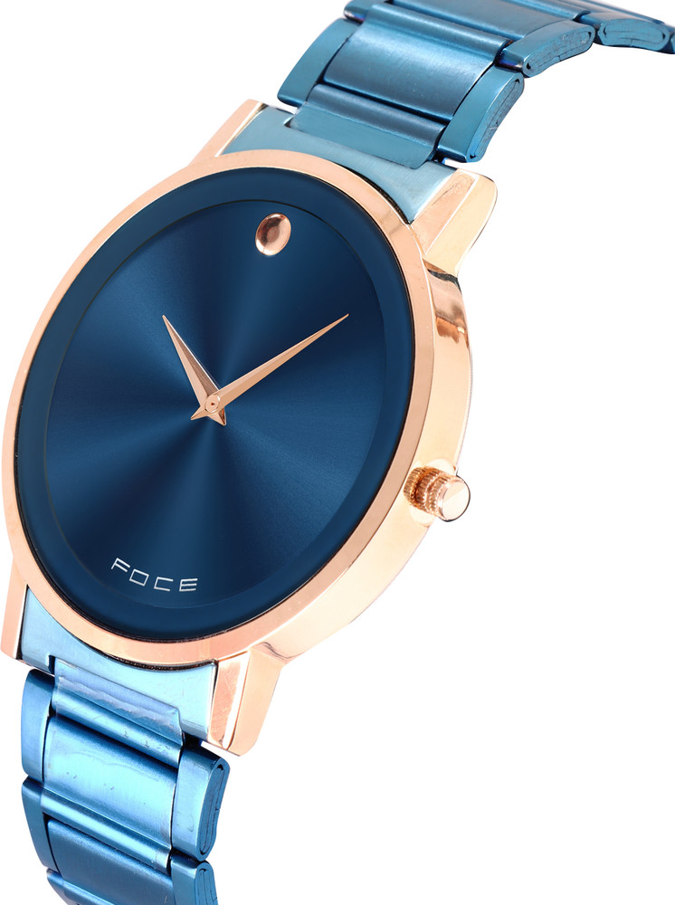 Foce FC G 001 BLUE FOCE Analog Blue Dial Metal Belt Watch Analog Watch For Men Buy Foce FC G 001 BLUE FOCE Analog Blue Dial Metal Belt Watch Analog Watch For Men FC G 001 BLUE Online