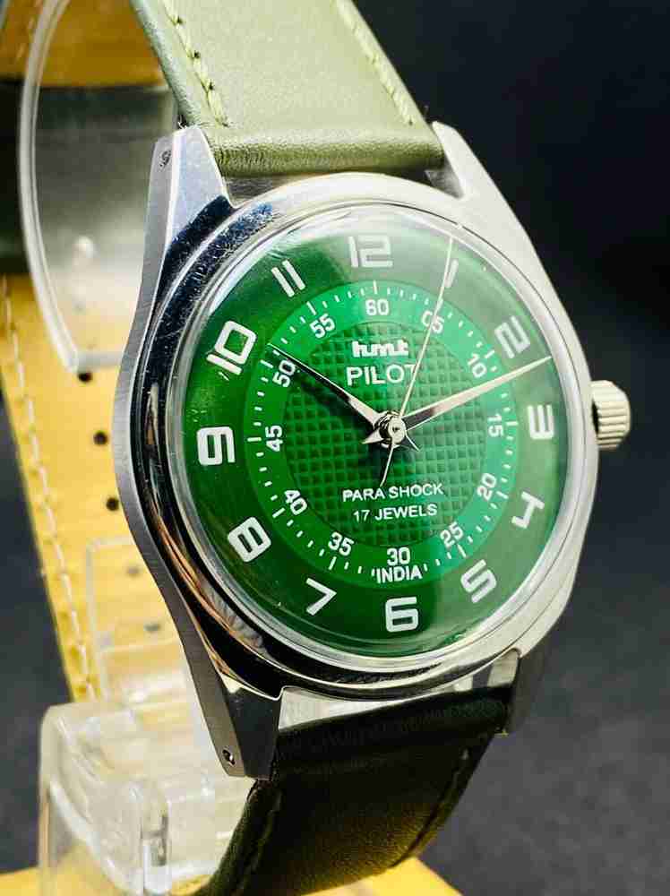 DIXOT Rare Vintage Hmt Pilot Dial Hand Winding Men s Watch FHF