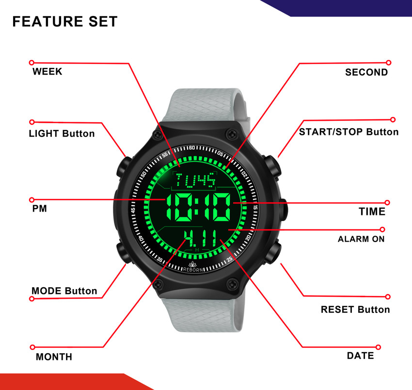 Smart watch wr 50 meters best sale stainless steel back
