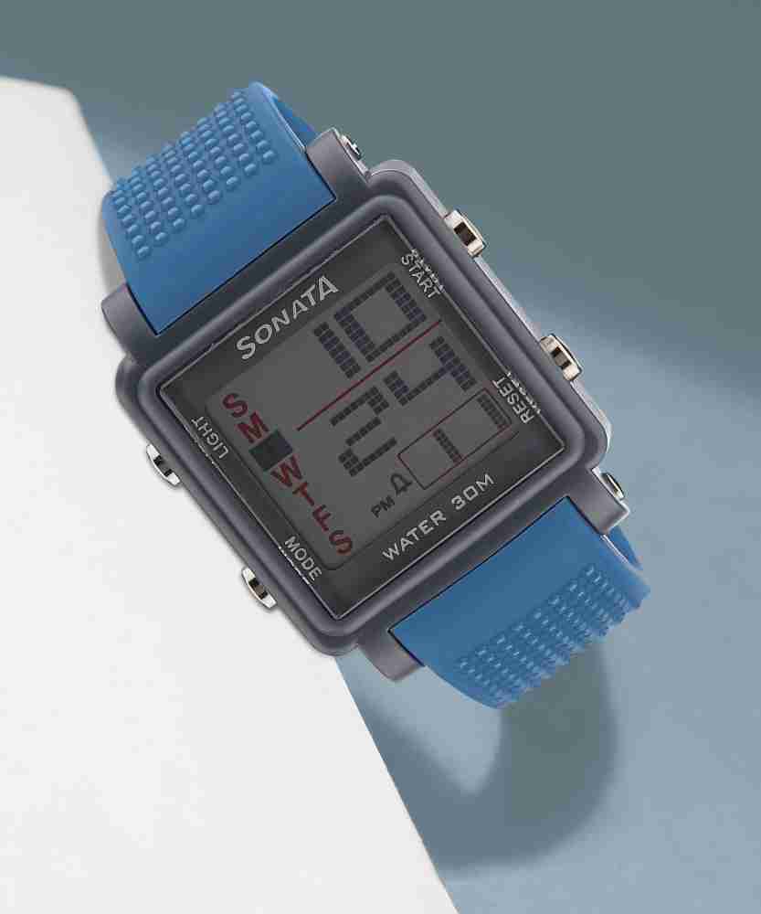 Sonata digital and sales analog watches