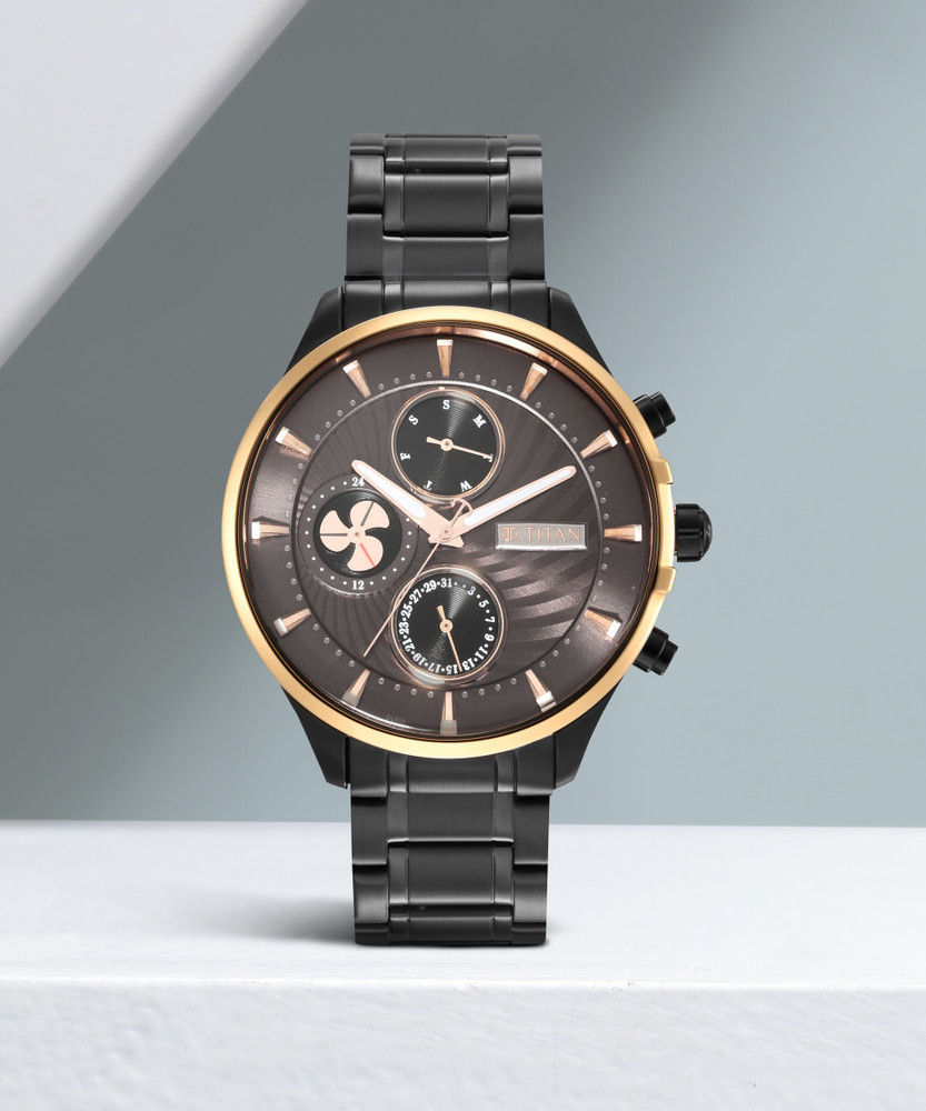 Titan NQ1873KM01 Maritime II Analog Watch For Men