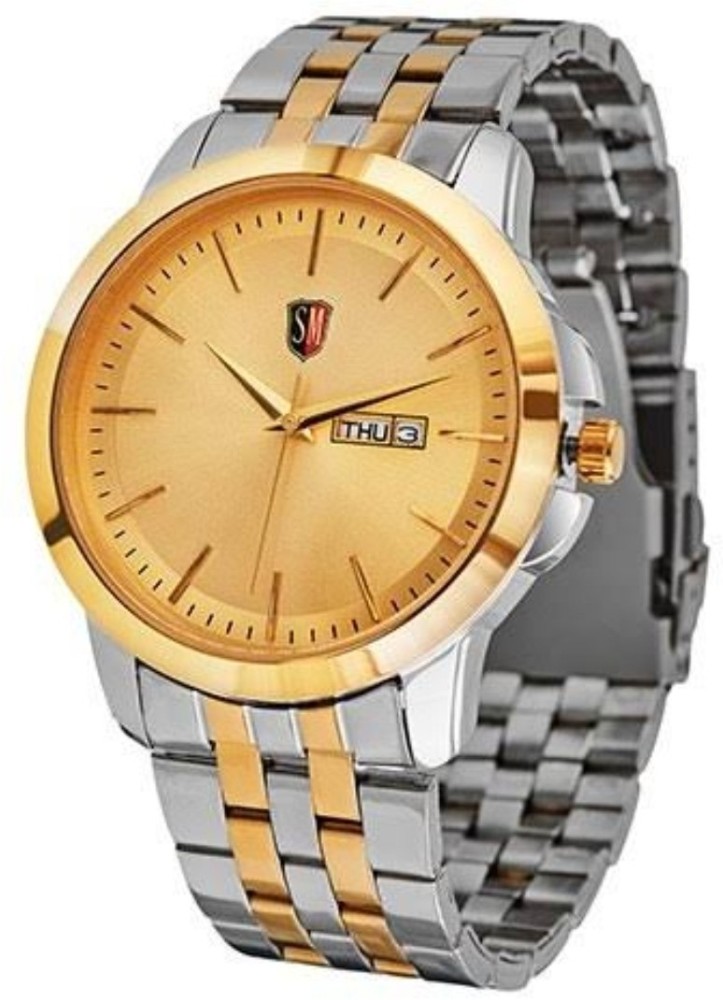 SAMIR MODI SM day and date formal watch Analog Watch For Men