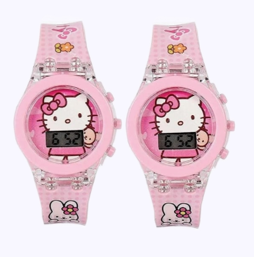 Timefit Digital Watch Combo Pack Of 2 Hello Kitty Baby Girl Digital watch Digital Watch For Girls Buy Timefit Digital Watch Combo Pack Of 2 Hello Kitty Baby Girl Digital watch Digital
