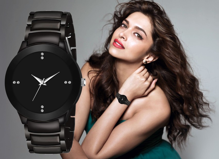 All black watches womens sale