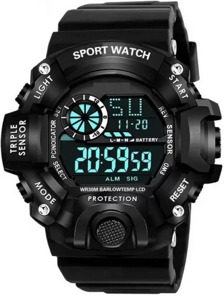 Kriss sports black watch digital watch Digital Watch For Men Buy Kriss sports black watch digital watch Digital Watch For Men black Online at Best Prices in India Flipkart