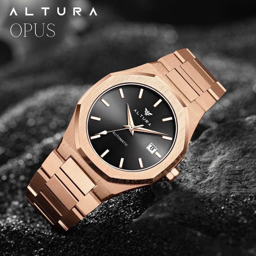 ALTURA Analog Watch For Men Buy ALTURA Analog Watch For Men Opus Automatic Watch 42mm Octagonal Case with Stainless Steel Band Self Wind Online at Best Prices in India Flipkart