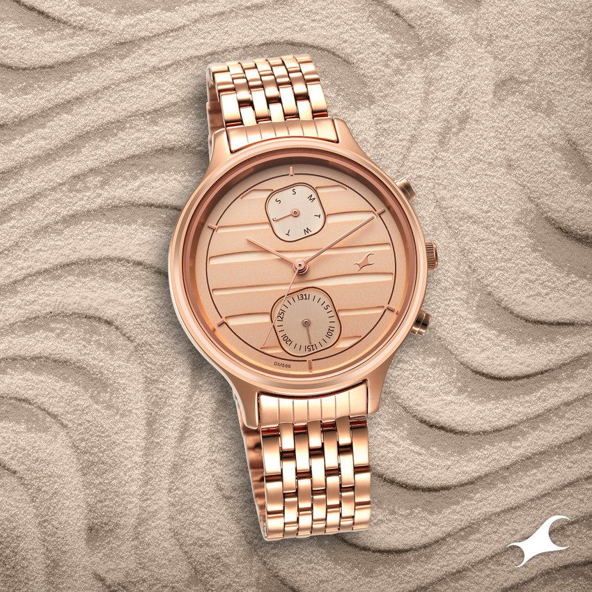 Fastrack gold watches for mens outlet