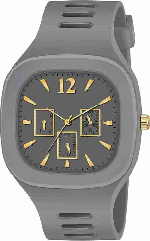 SquareWatch Square Watch Modern Analog Watch For Boys Girls