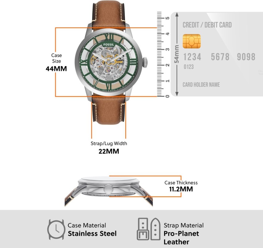 FOSSIL Townsman ME3234 For Men For Analog - - Analog Online Buy Townsman Best Men Watch in Prices Townsman - Watch FOSSIL at Townsman India