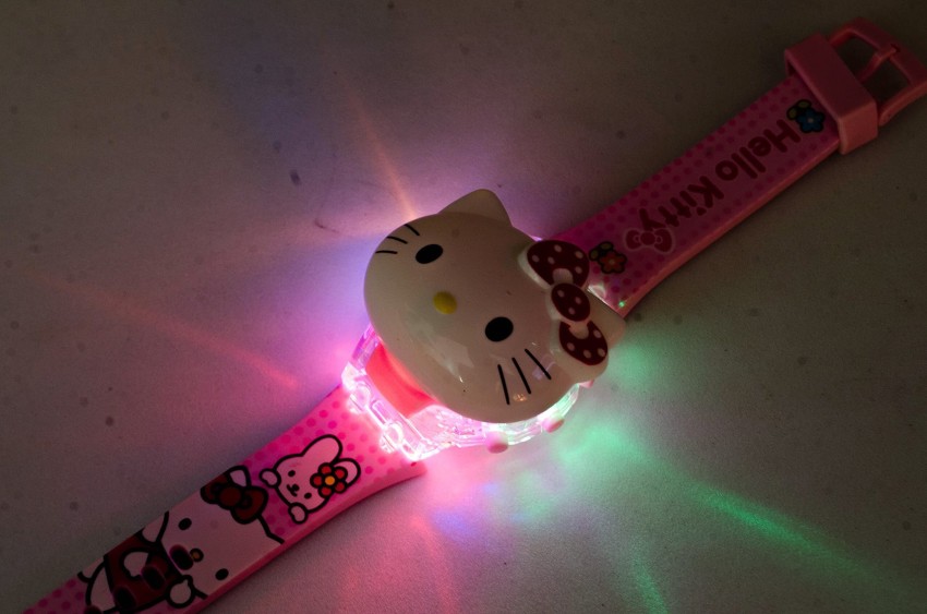 Hello kitty watch for girl best sale